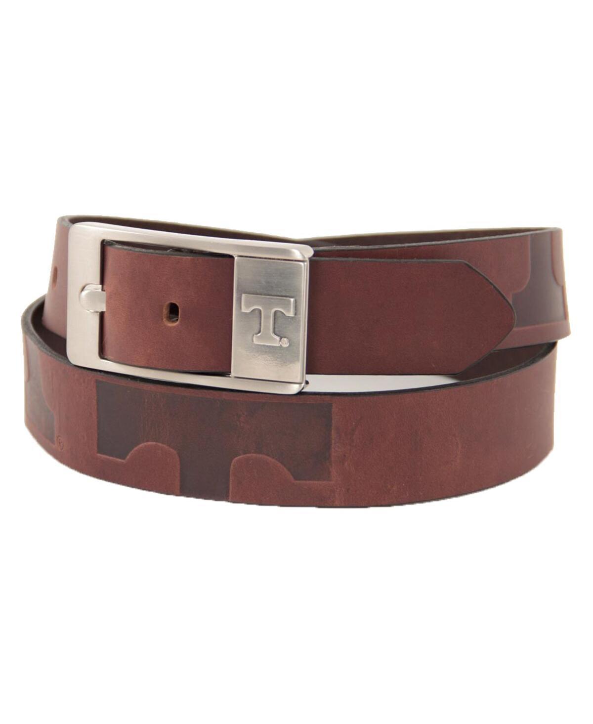 Mens Clemson Tigers Brandish Leather Belt Product Image