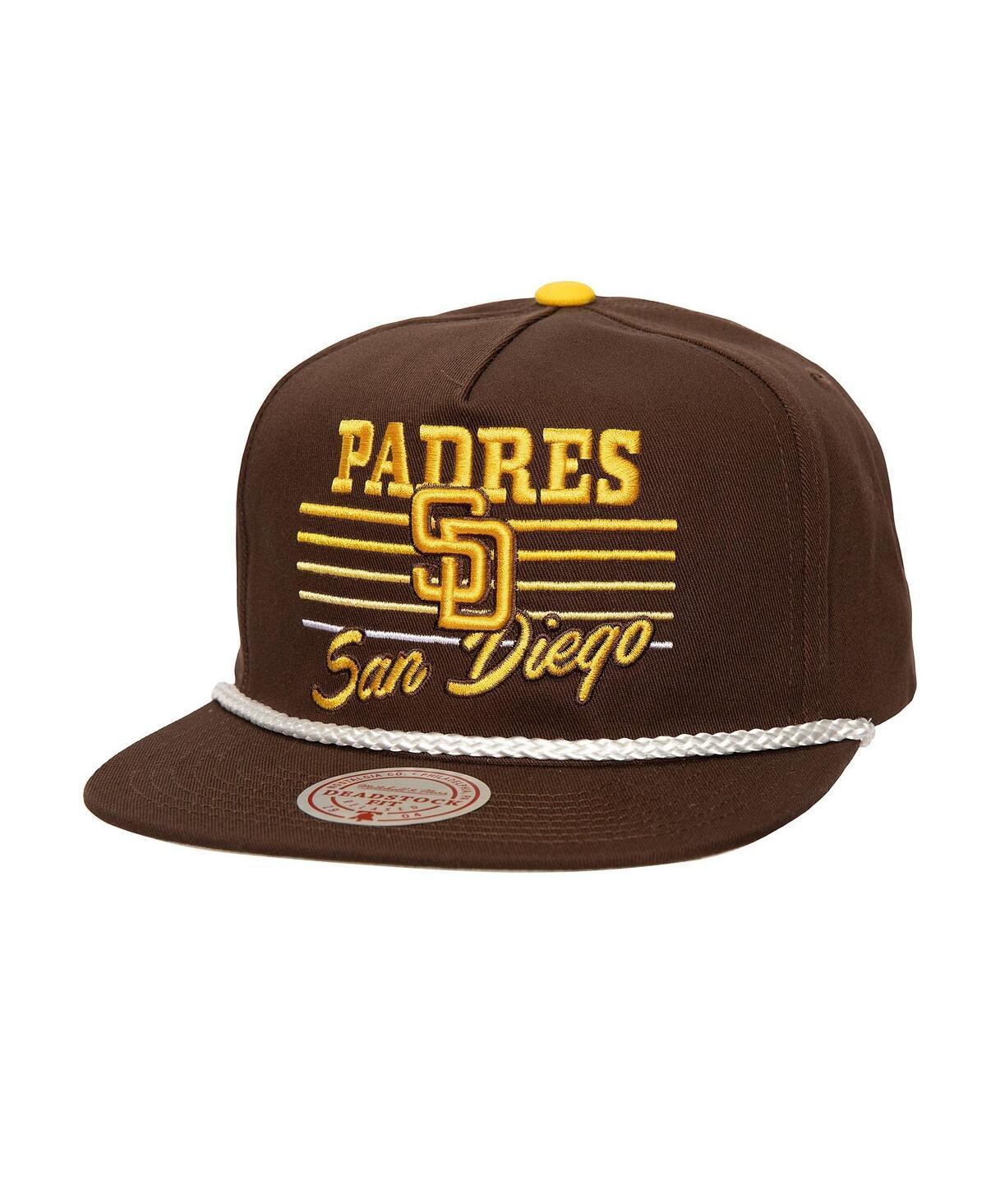 Mitchell Ness Mens San Diego Padres Radiant Lines Deadstock Snapback Hat Product Image