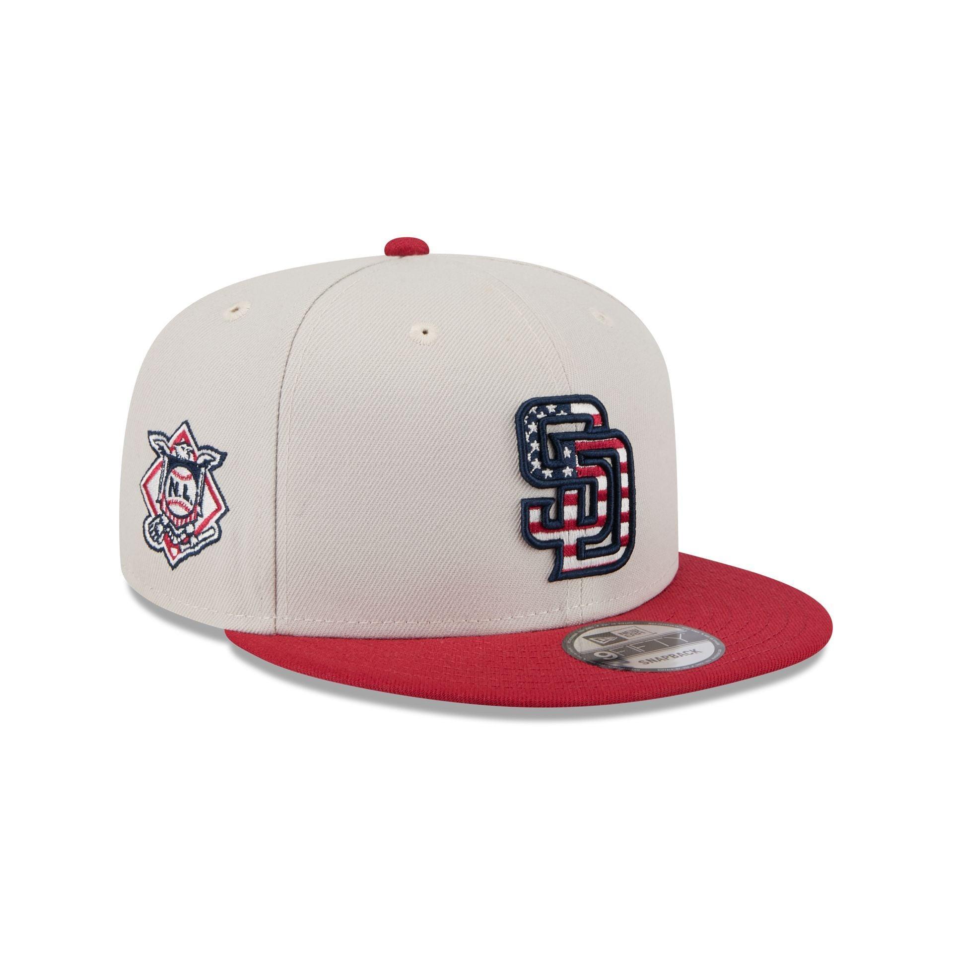 San Diego Padres Independence Day 2024 9FIFTY Snapback Hat Male Product Image