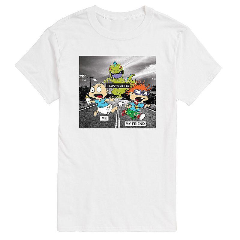 Mens Rugrats Meme Tee White Product Image