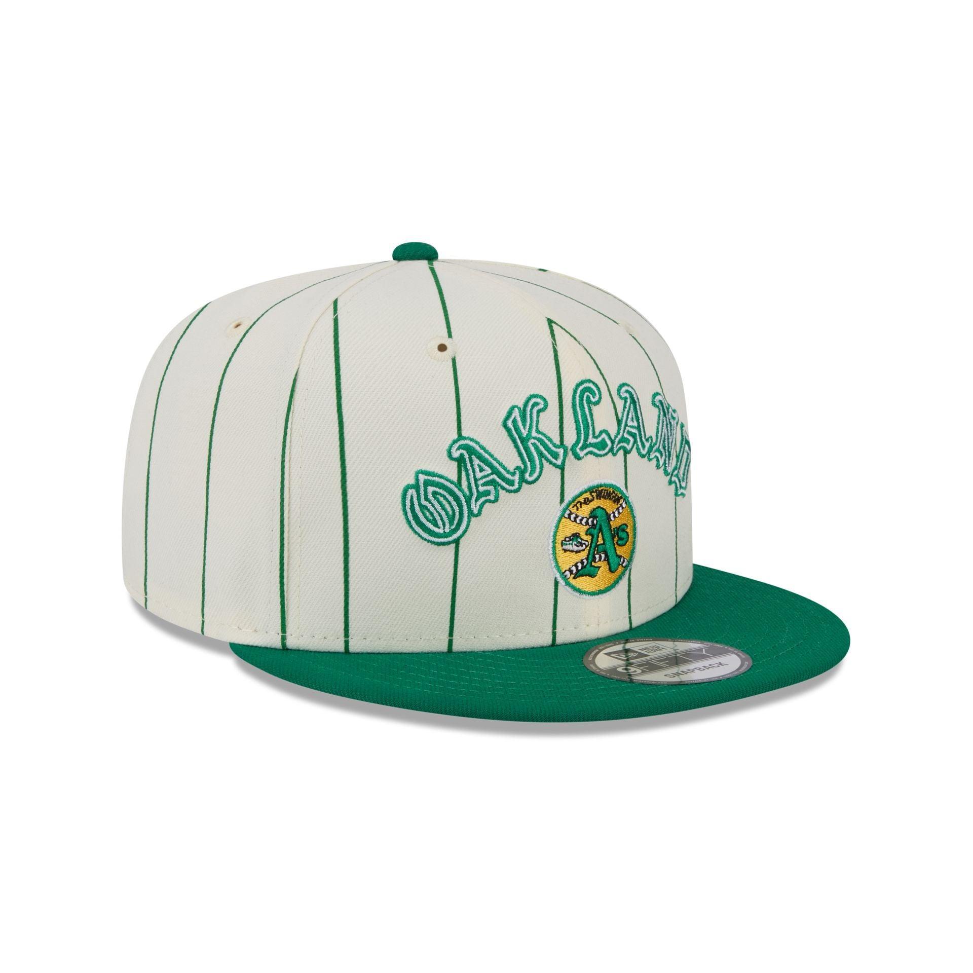 Oakland Athletics Jersey Pinstripe 9FIFTY Snapback Hat Male Product Image