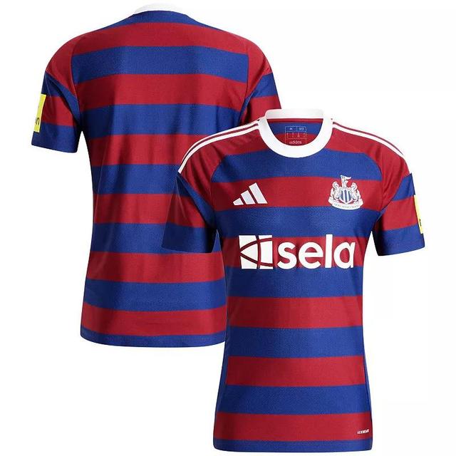 Mens adidas Burgundy Newcastle United 2024/25 Away Replica Jersey Product Image