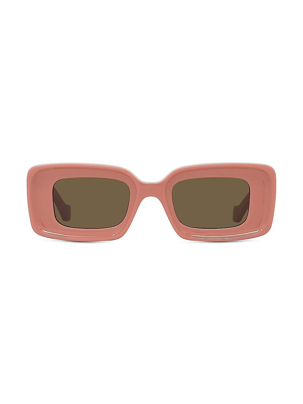 Mens Anagram 46MM Rectangular Sunglasses Product Image