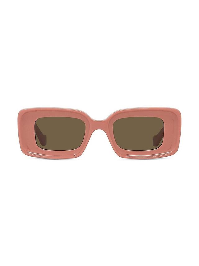 Mens Anagram 46MM Rectangular Sunglasses Product Image