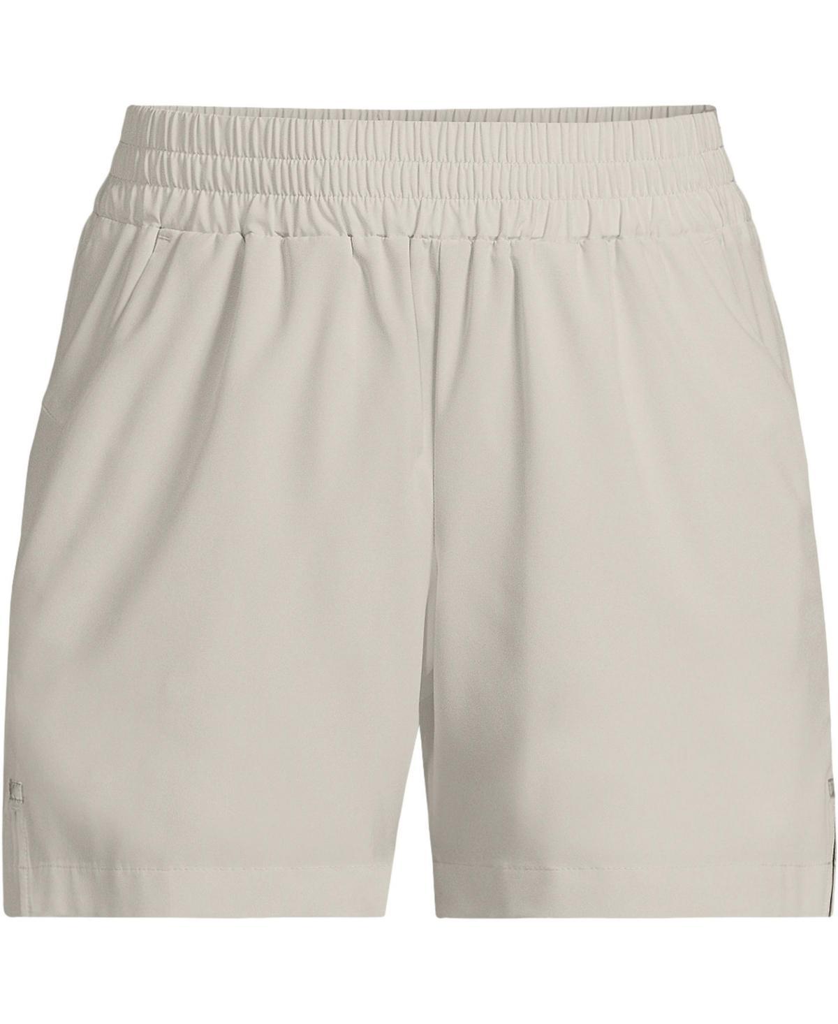 Lands End Womens Active Packable Lightweight Woven 5 Shorts Product Image