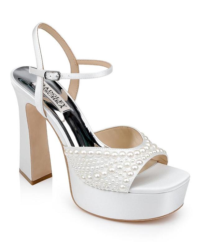 Badgley Mischka Womens Bryleigh Embellished Platform Sandals Product Image