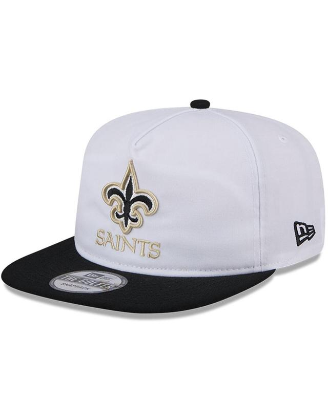 Mens New Era /Black New Orleans Saints 2024 NFL Training Camp Golfer Snapback Hat Product Image