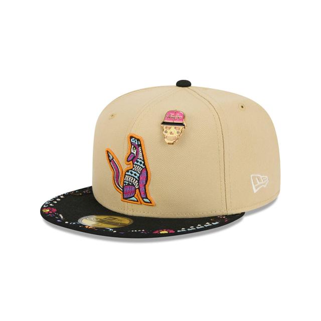 Hillsboro Hops Skull Pin 59FIFTY Fitted Hat Male Product Image