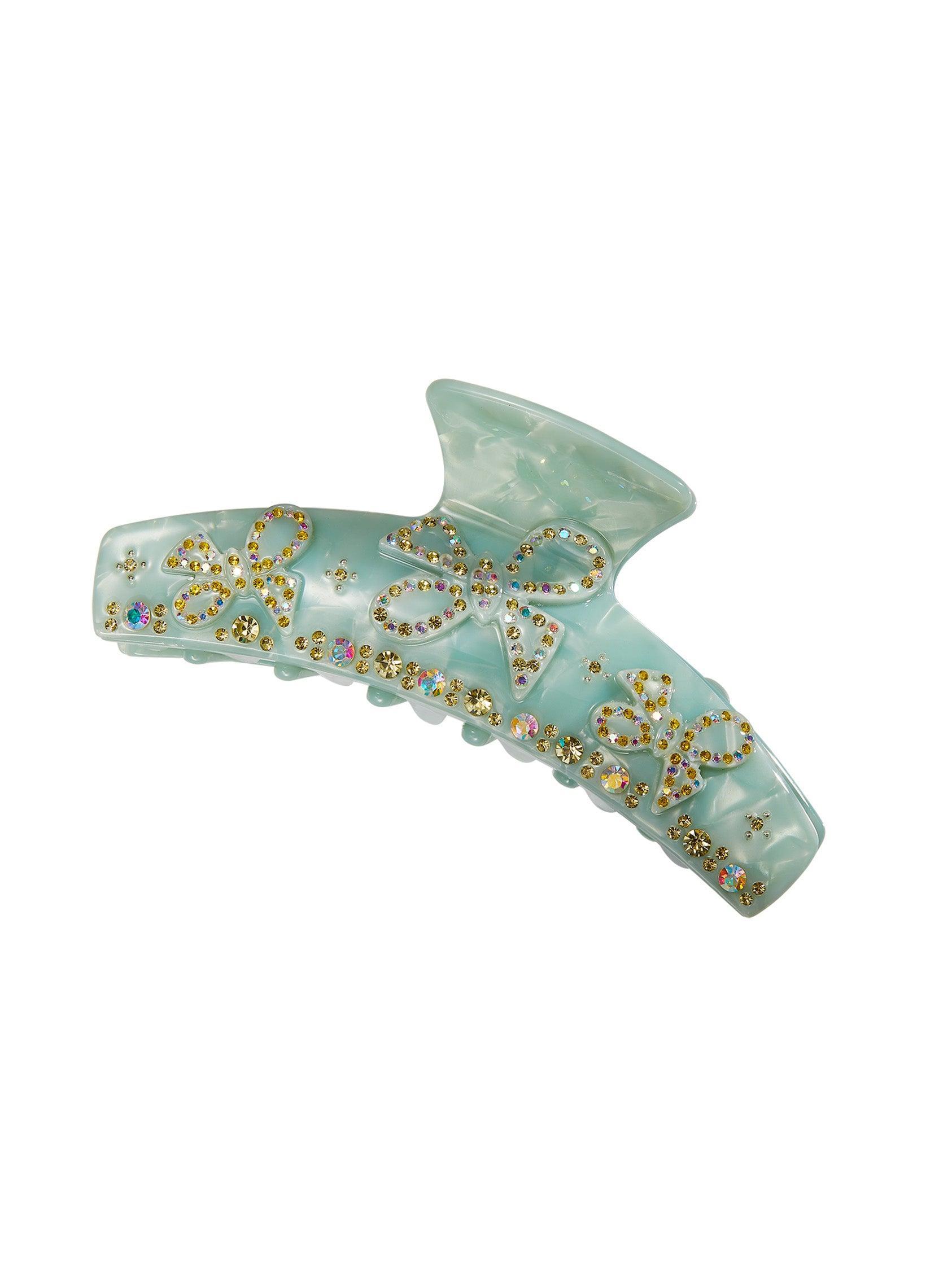 Bella Crystal Claw Clip (Blue) Product Image