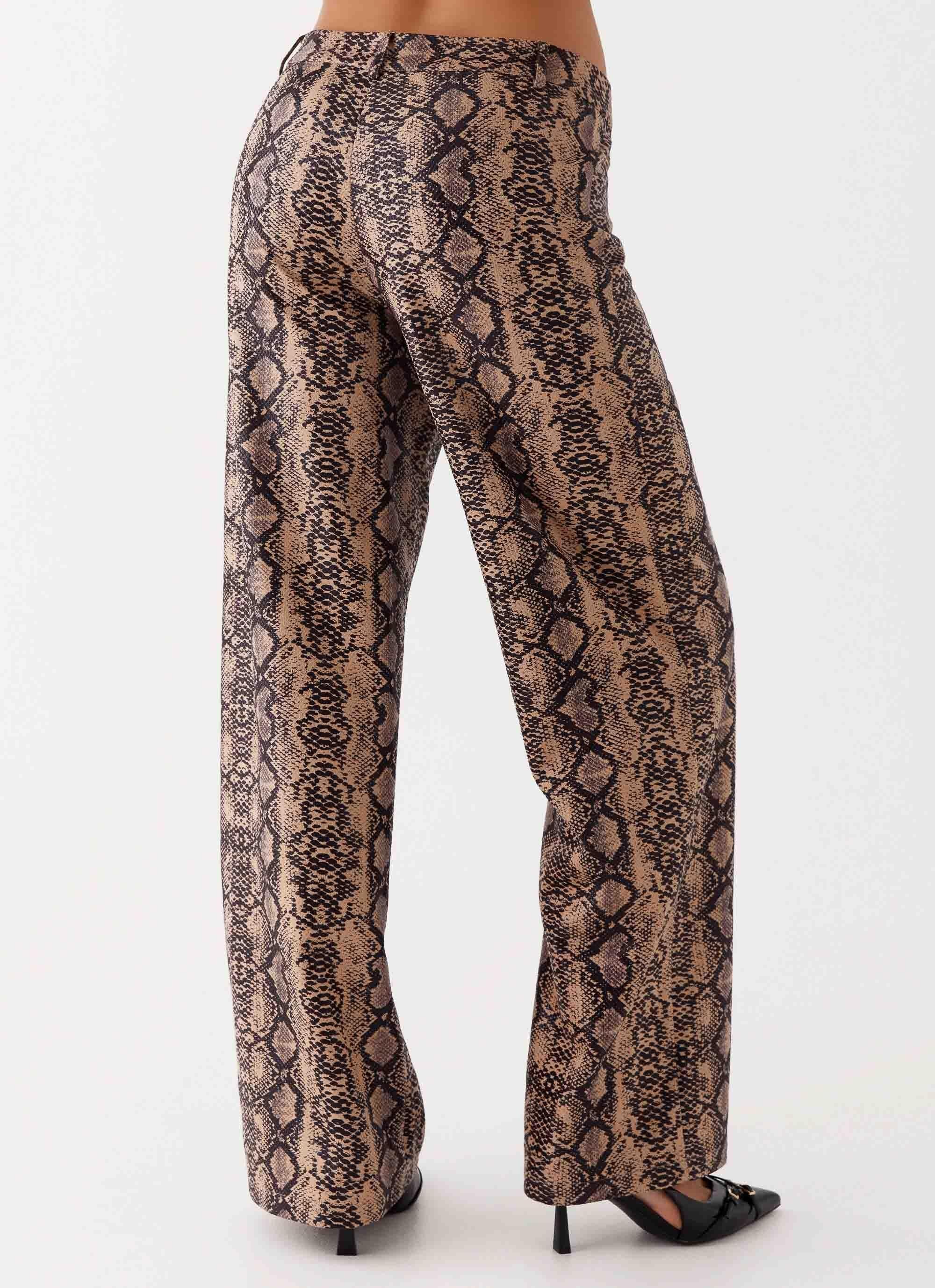 Presley Slim Fit Pants - Snake Product Image