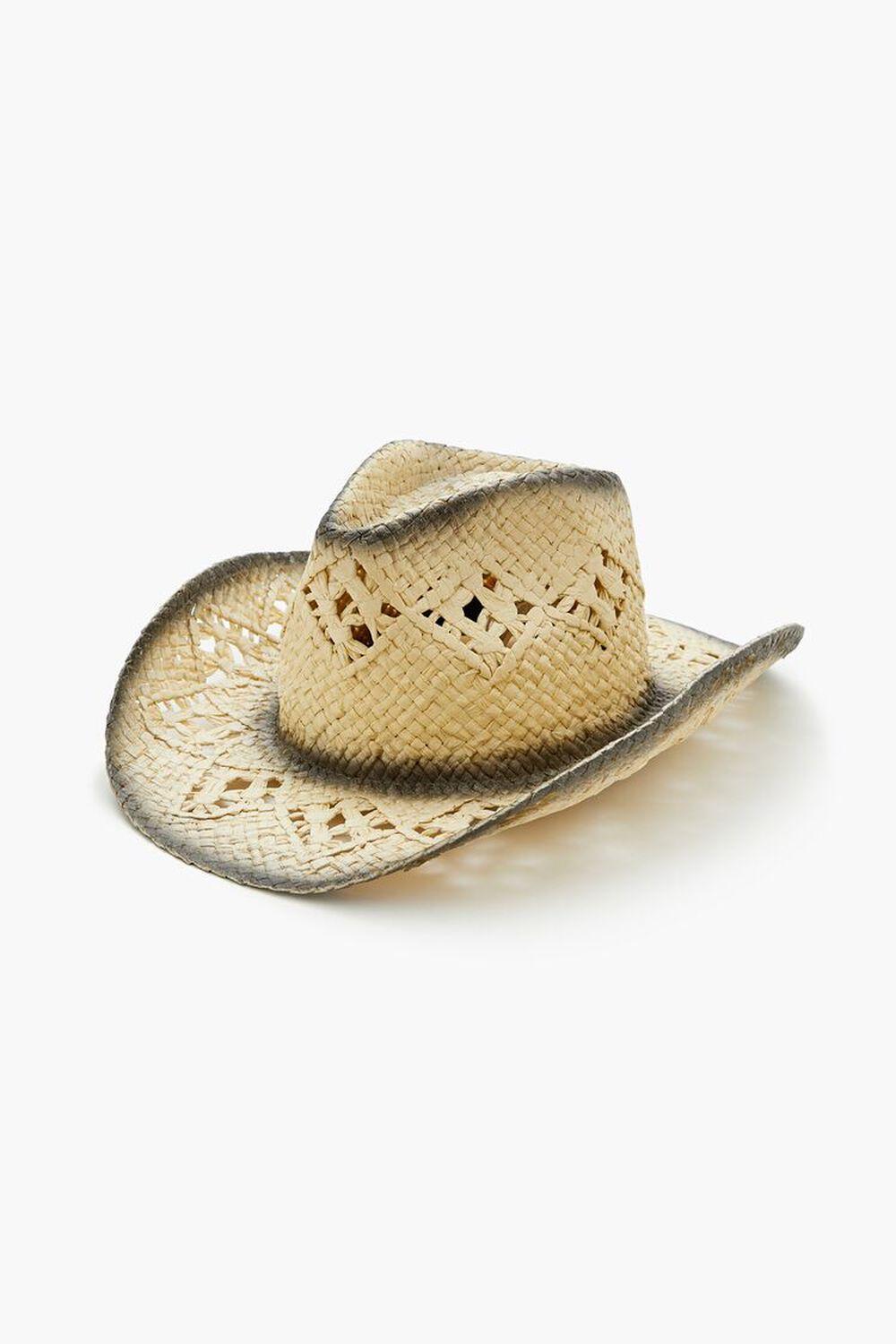 Airbrushed Straw Cowboy Hat | Forever 21 Product Image