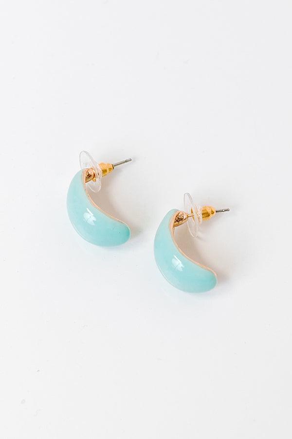 Graceful Moment Earrings in Sky Blue Product Image