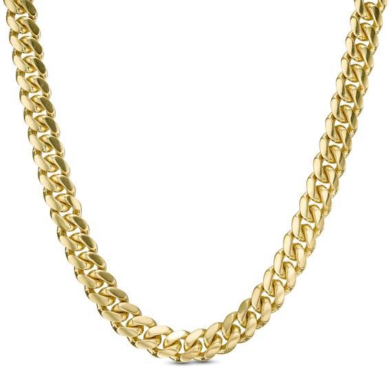 Men's 6.1mm Cuban Curb Chain Necklace in 10K Gold - 24" Product Image