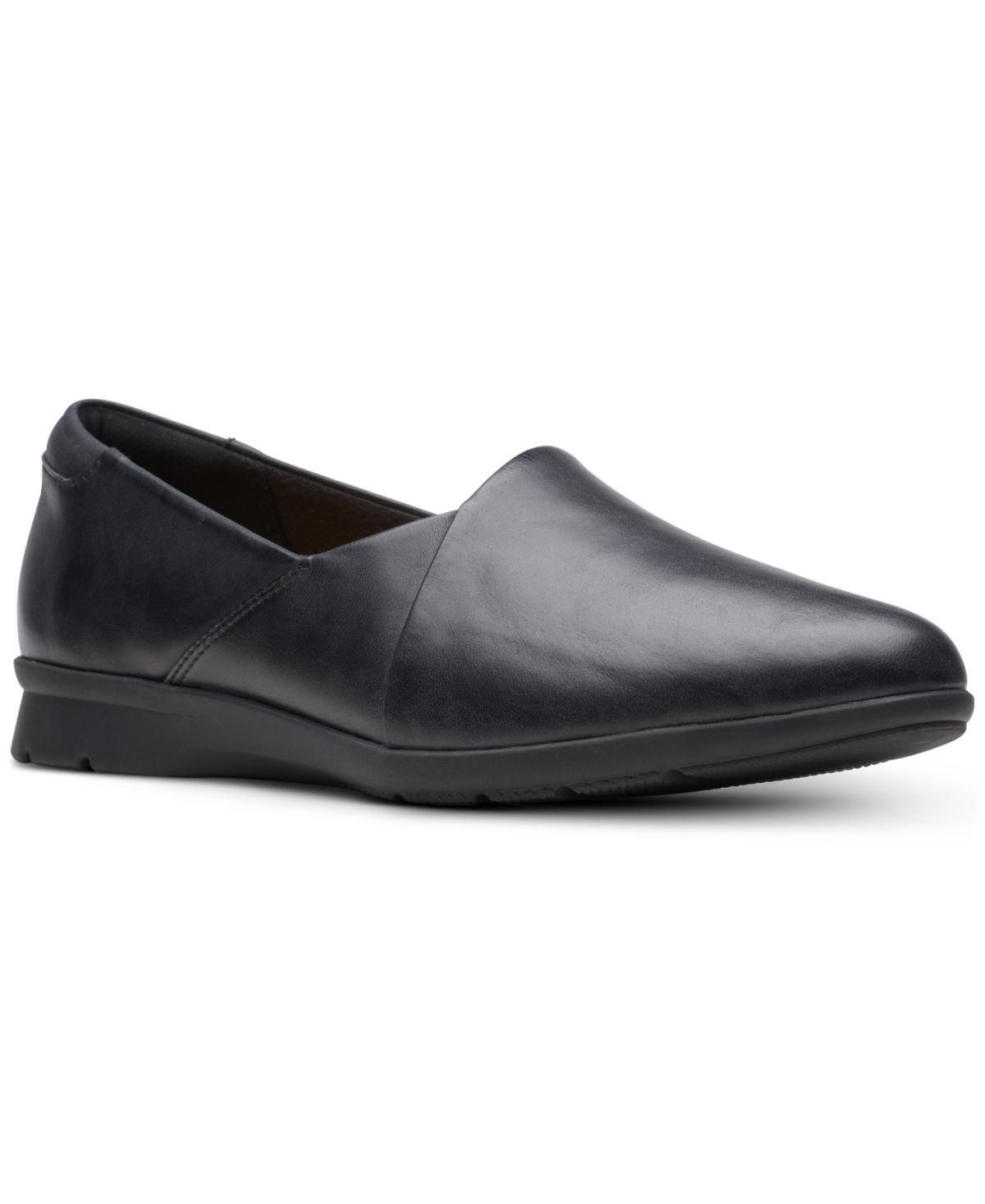 Clarks Jenette Grace Leather) Women's Shoes Product Image