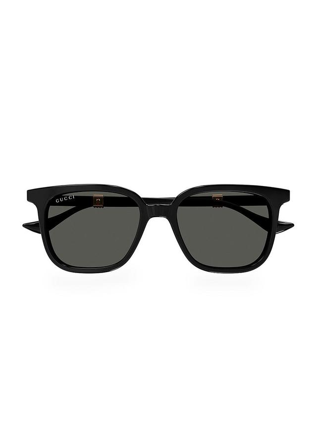 Men's Acetate Rectangle Sunglasses Product Image