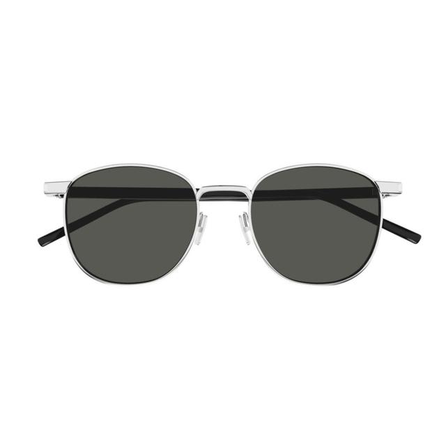 SAINT LAURENT Sl 747-002 Silver-crystal-grey Product Image