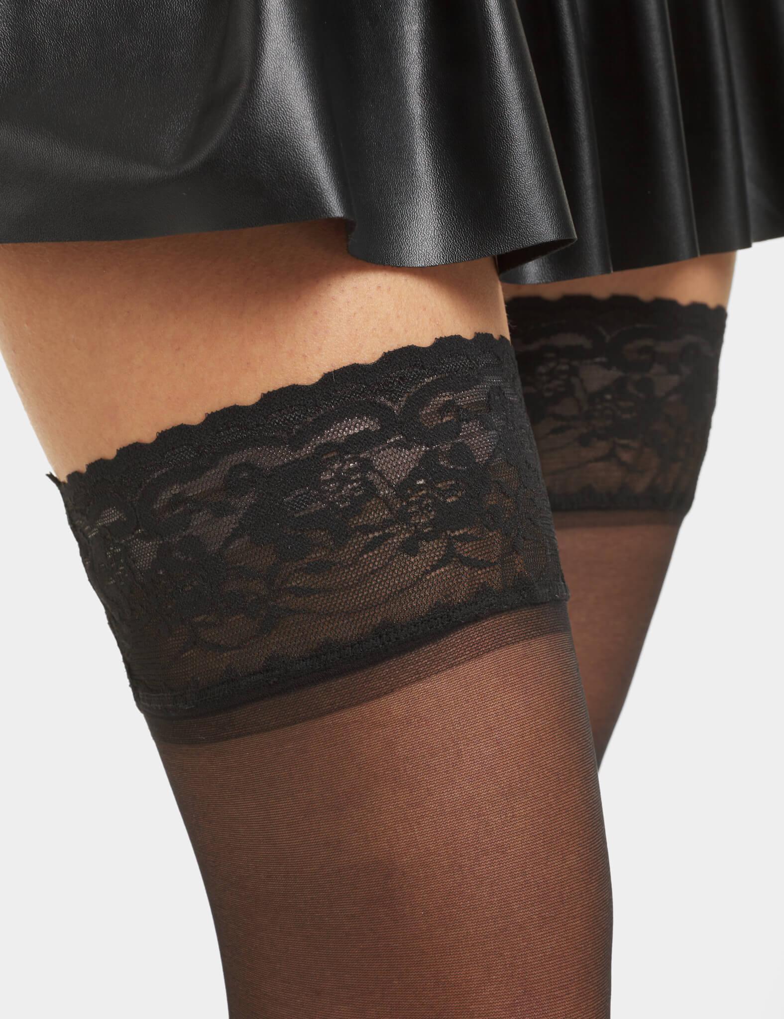 Work It Thigh High Sheer Tights Product Image