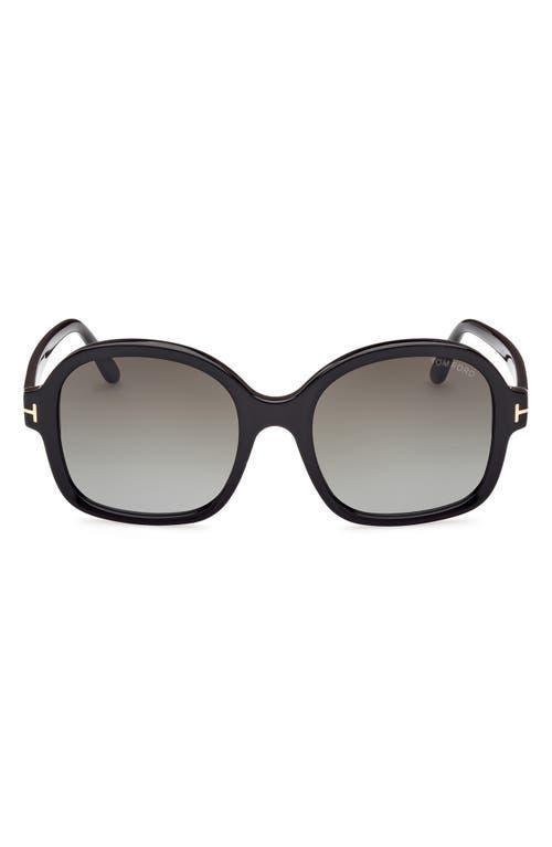 Womens Hanley 57MM Butterfly Sunglasses Product Image