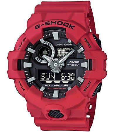 G-Shock Red Resin-Band Ana-Digi Watch Product Image