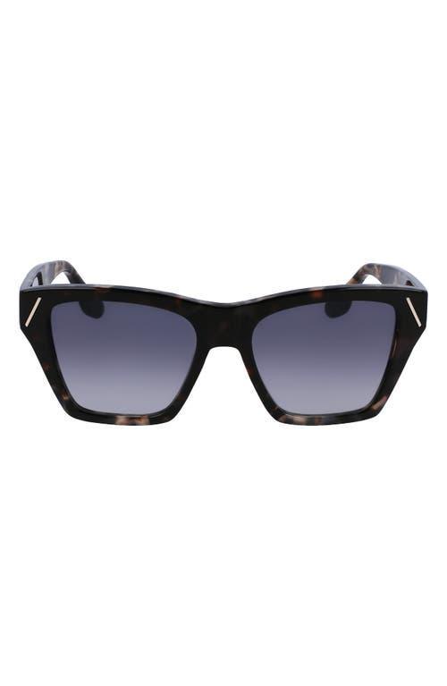 Victoria Beckham 55mm Modified Rectangle Sunglasses Product Image