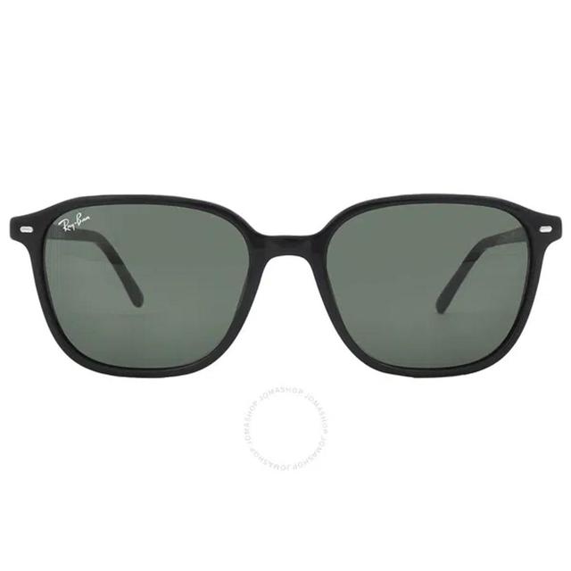 RAY BAN Ray-ban Ray-ban Leonard Rb2193 901/58 In Black / Green Product Image