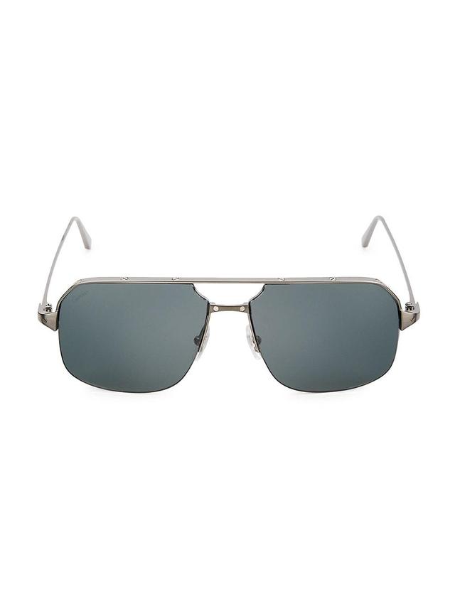 Mens 59MM D-Frame Sunglasses Product Image