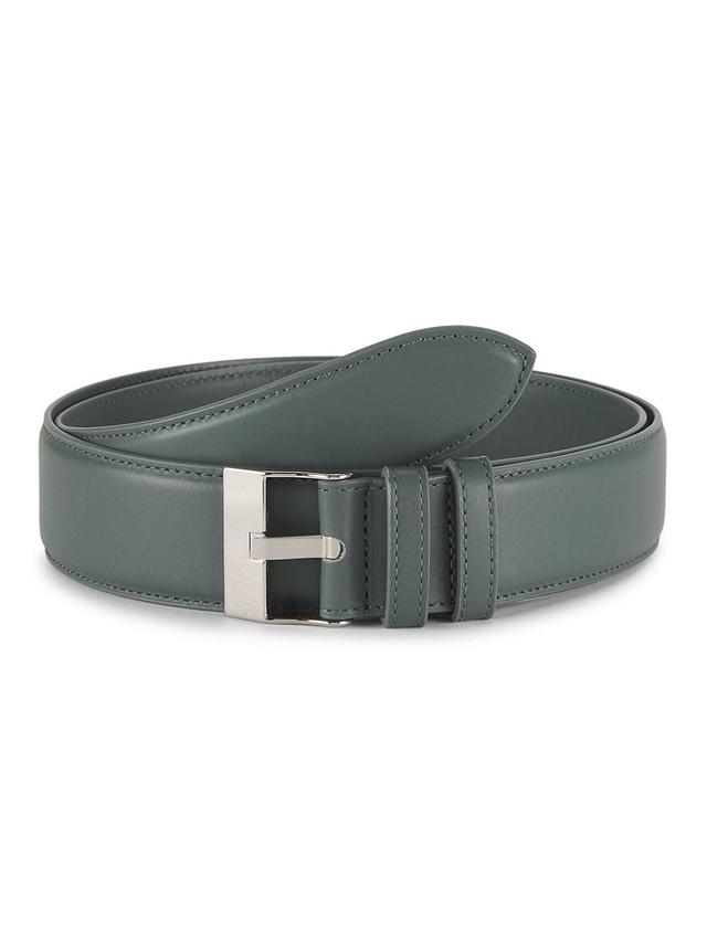 Mens Smooth Leather Belt Product Image