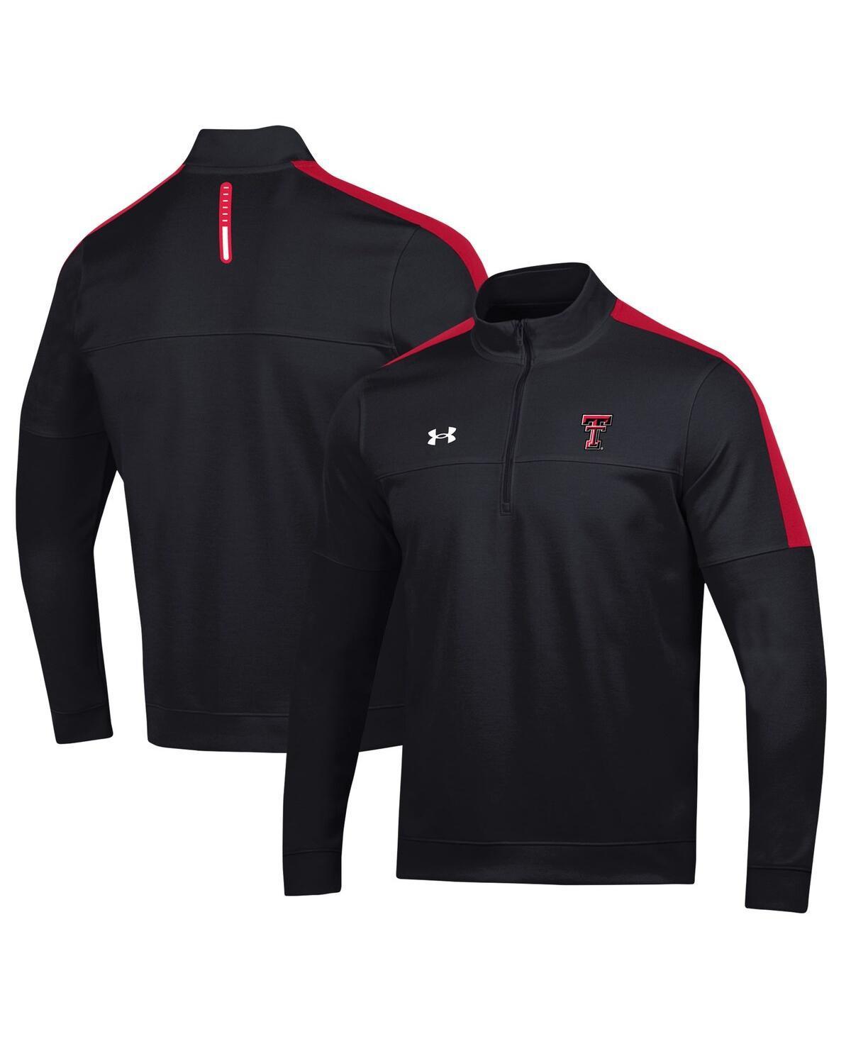 Mens Under Armour Texas Tech Red Raiders Midlayer Half-Zip Jacket Product Image