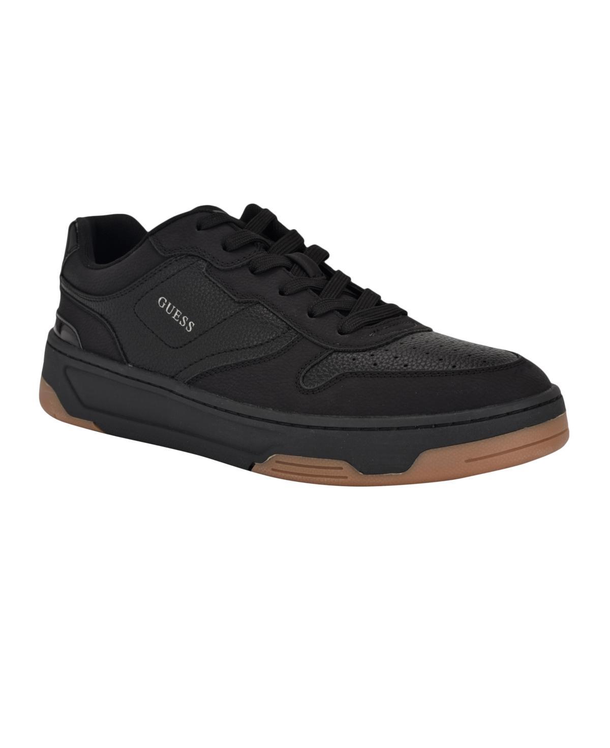 Guess Mens Jerren Low Top Lace Up Fashion Sneakers Product Image