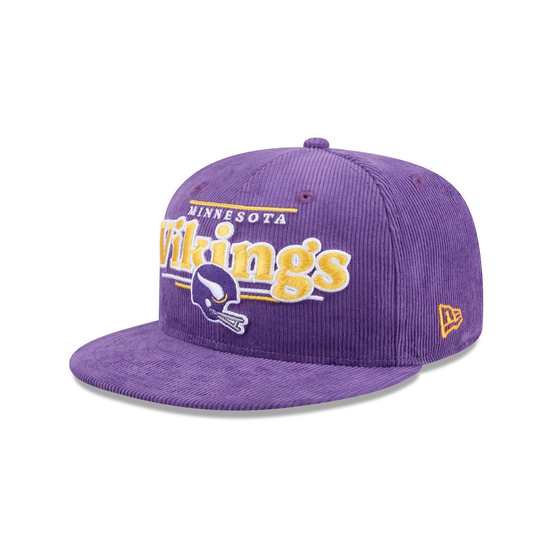 Minnesota Vikings Throwback Display 9FIFTY Snapback Hat Male Product Image