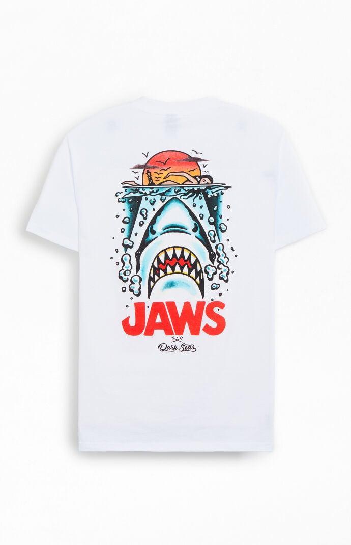 Dark Seas Men's x Jaws Out Of The Blue T-Shirt Product Image