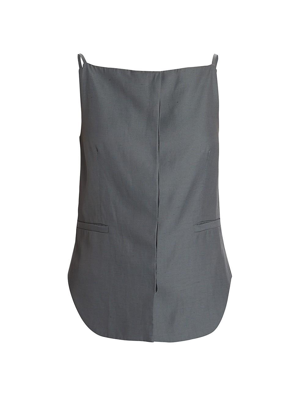 Womens Mihant Sleeveless Button-Up Top Product Image