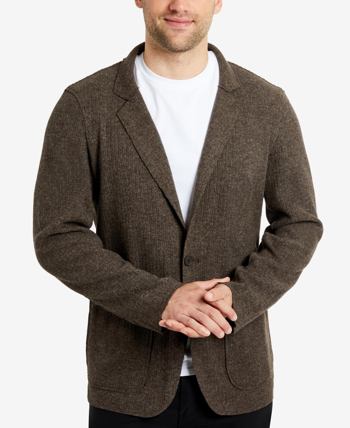 Kenneth Cole Mens Loose-Fit Knit Flex Sportcoat Product Image