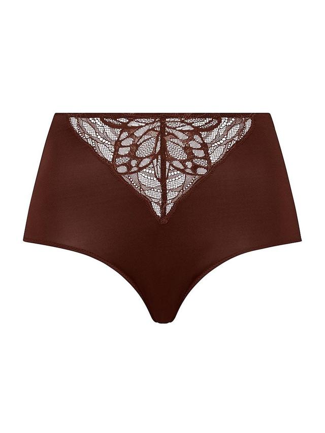 Womens Elia Lace High-Rise Briefs Product Image