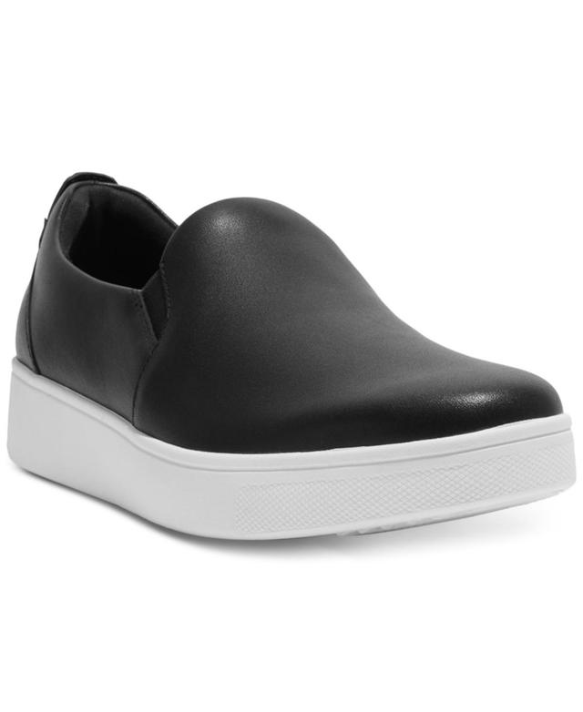 FitFlop Rally Leather Slip-On Skate Sneaker Product Image