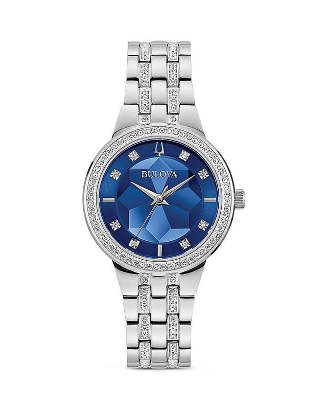 Bulova Crystal Watch, 33mm Product Image