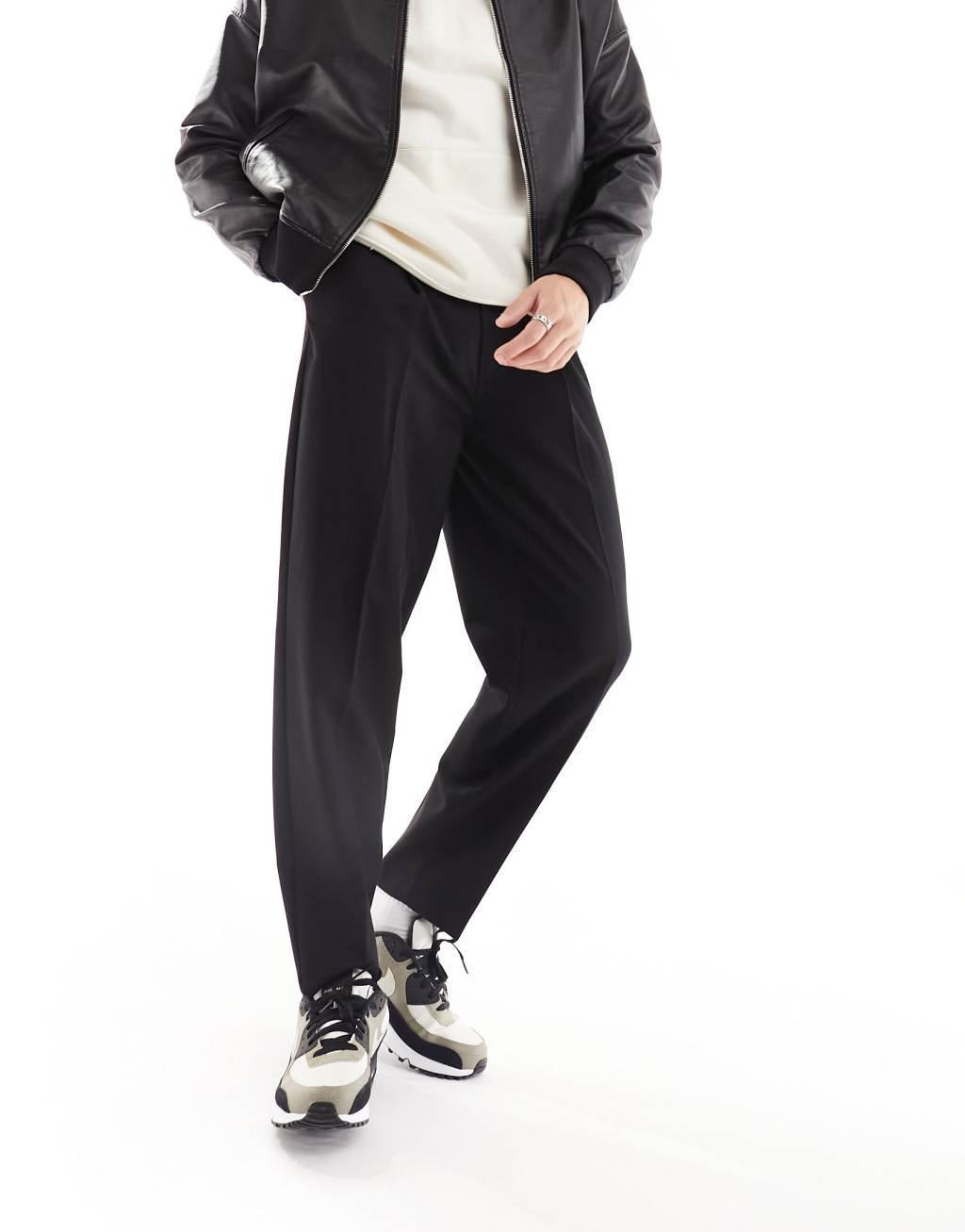 ASOS DESIGN smart oversized tapered pants Product Image