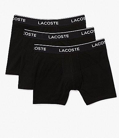 Lacoste Branded Waist Long Stretch Classic Boxer Briefs 3 Product Image