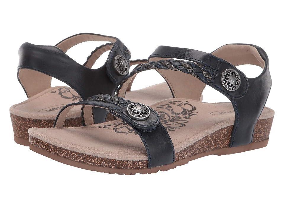 Aetrex Jillian Braided Wedge Sandals Product Image