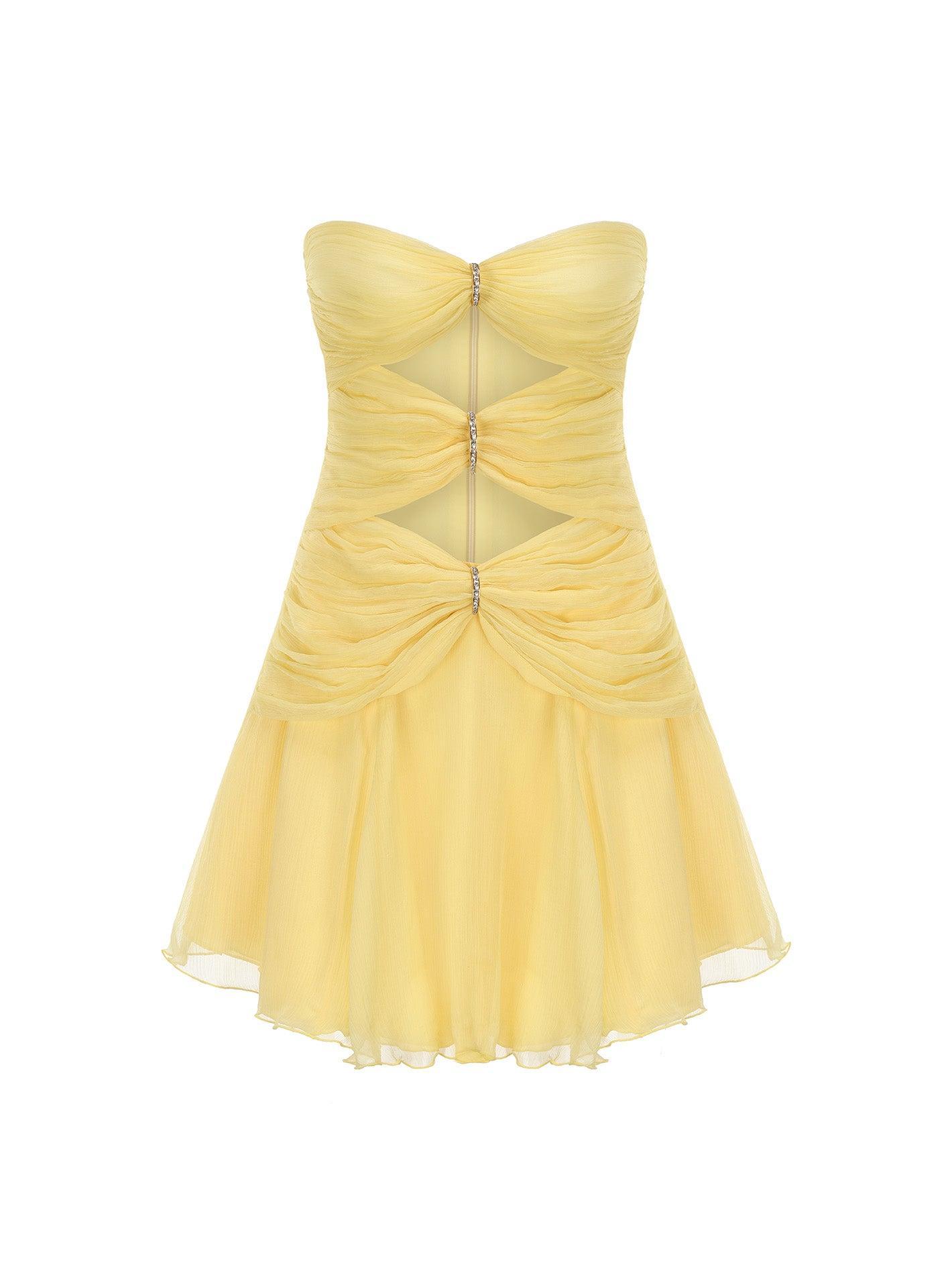 Ilana Dress (Yellow) Product Image