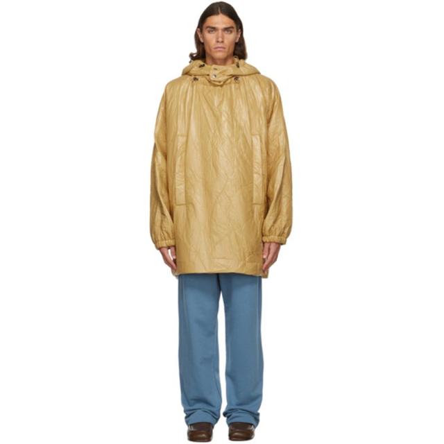 Yellow Nylon Jacket In 200 Hay Product Image