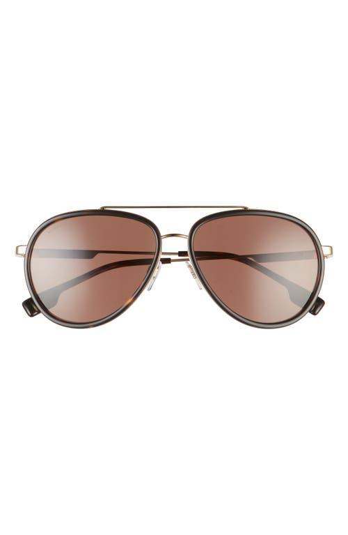 burberry 59mm Aviator Sunglasses Product Image