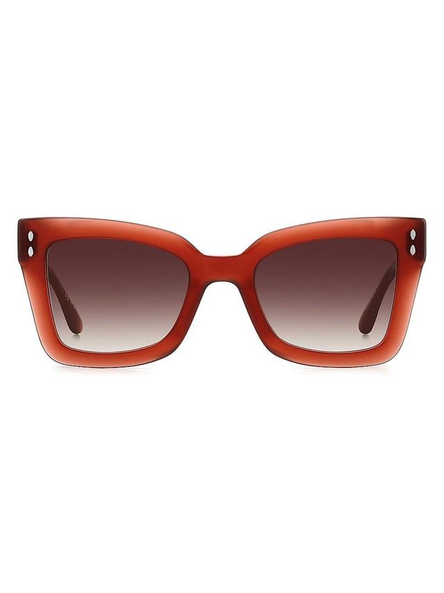 Isabel Marant 52mm Flared Rectangular Sunglasses Product Image