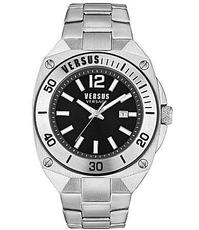 VERSUS Versace Versus Reaction Silicone Strap Watch, 48mm Product Image