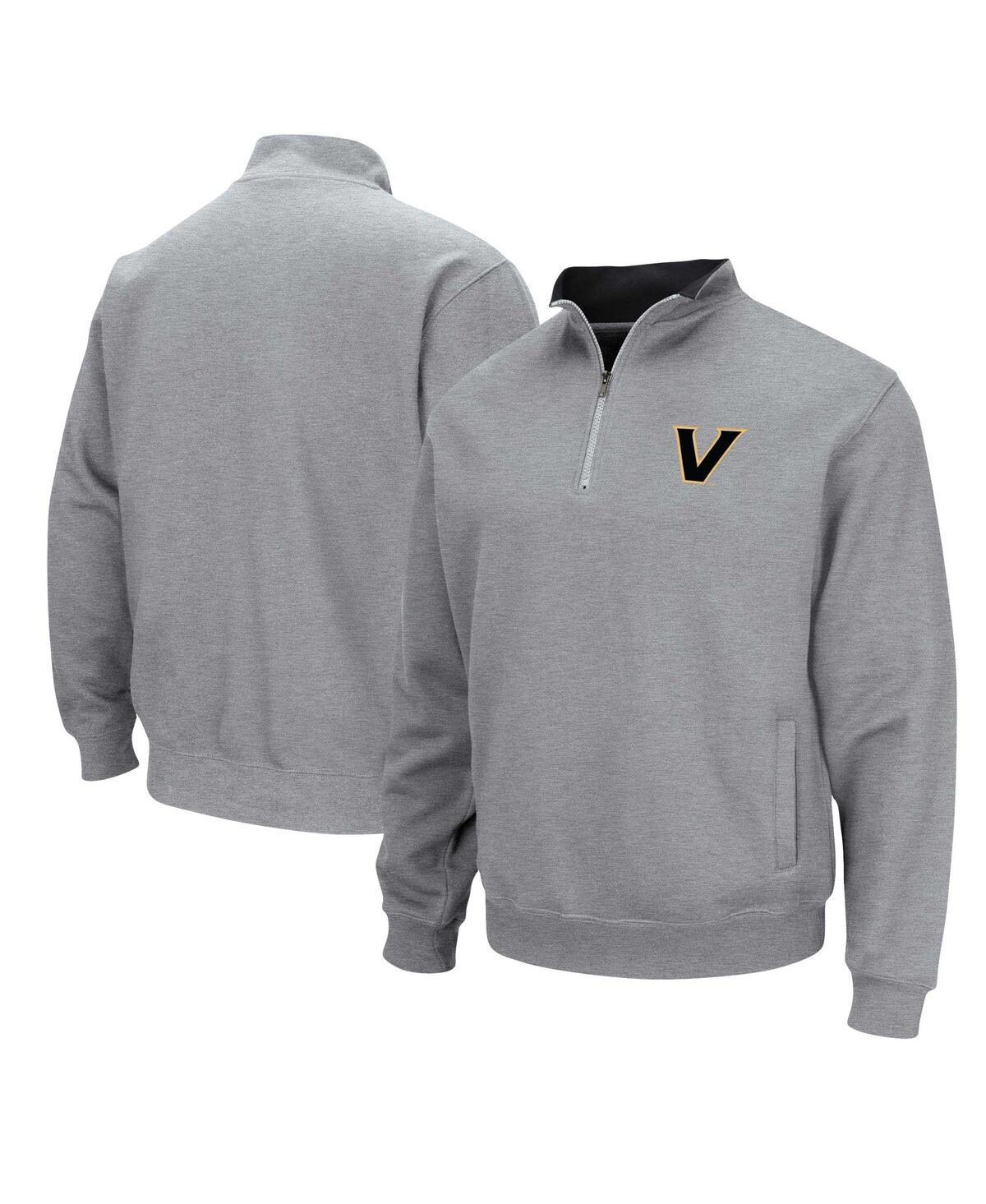 Mens Colosseum Charcoal Vanderbilt Commodores Tortugas Quarter-Zip Jacket Product Image