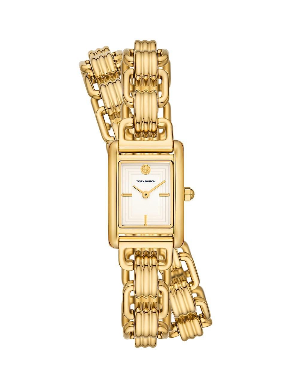 Tory Burch The Eleanor Mini Bracelet Watch & Bracelet Set, 28mm Product Image