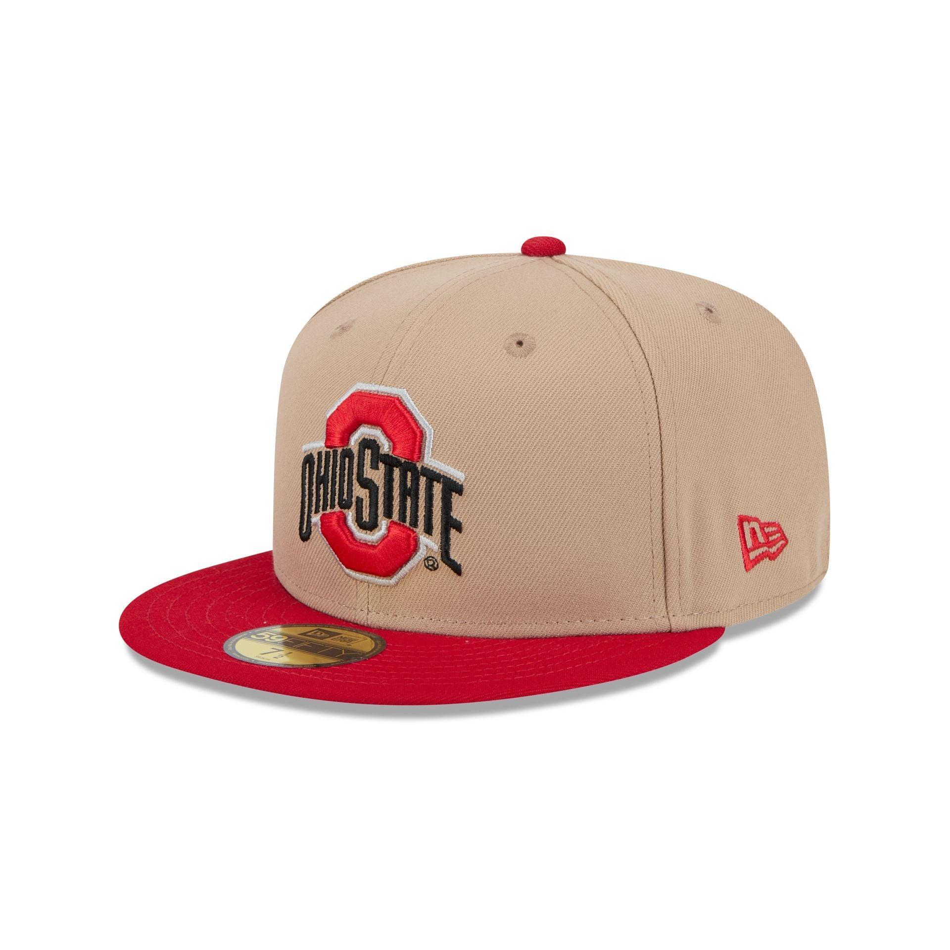 Ohio State Buckeyes Camel 59FIFTY Fitted Hat Male Product Image