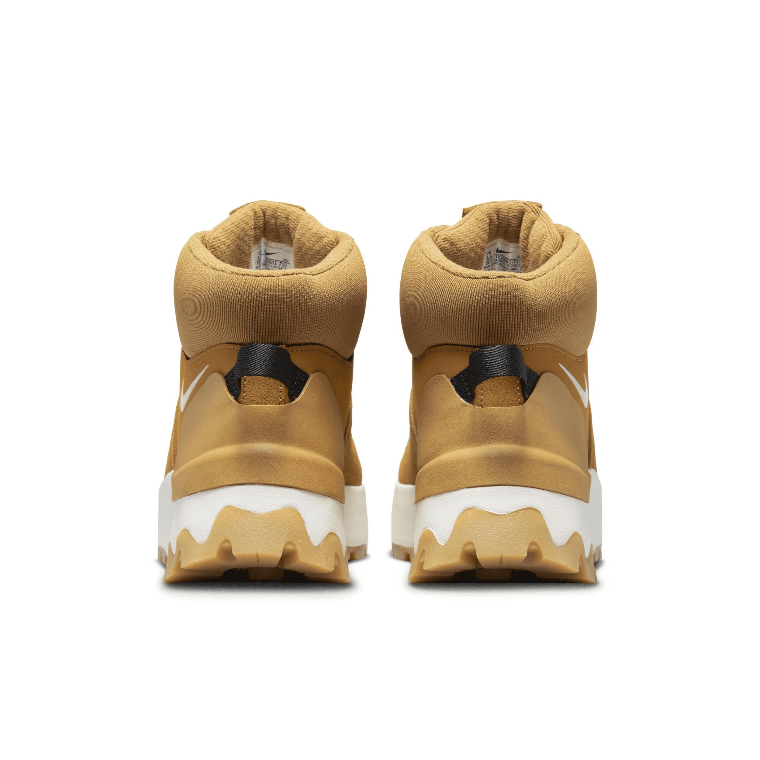 Nike Womens Nike City Classic Boots - Womens Wheat/White Product Image