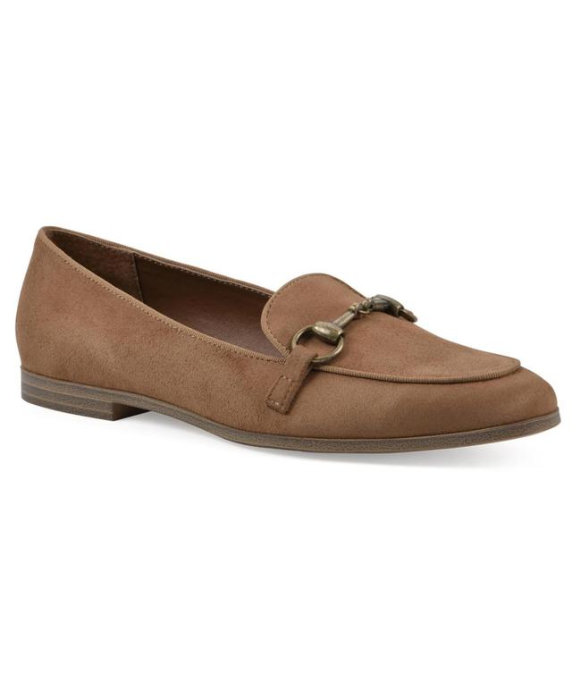 White Mountain Womens Nooks Loafers Product Image