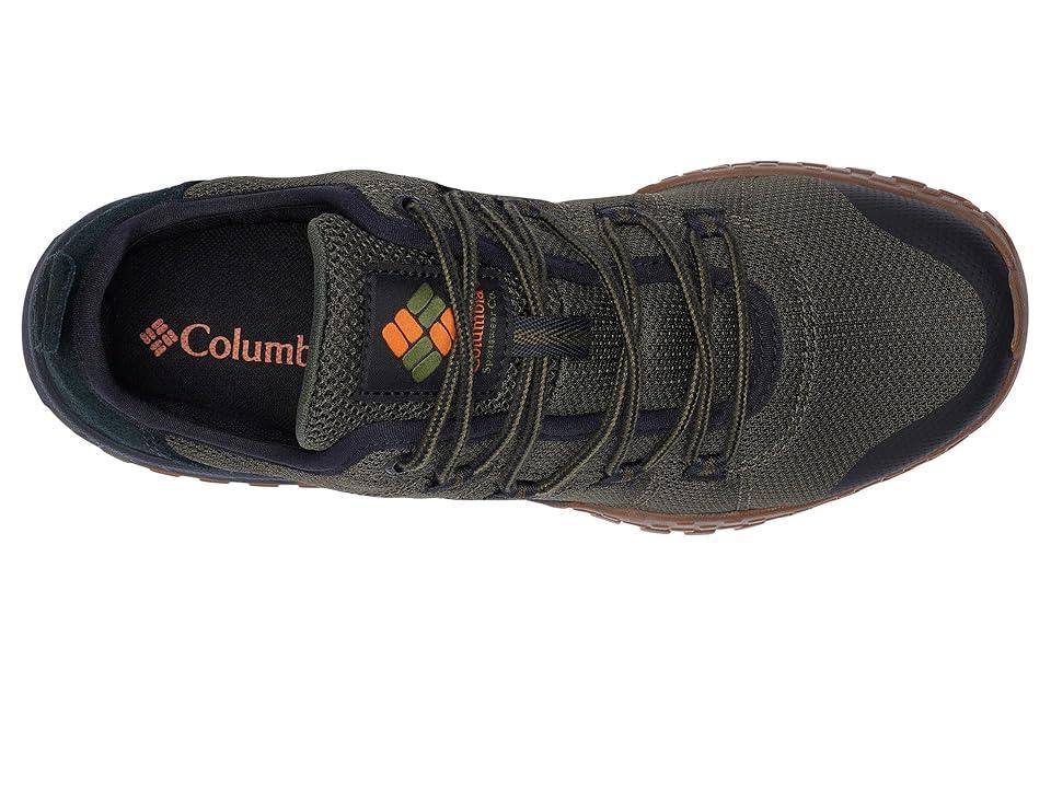 Columbia Fairbanks Low (Deep Olive/Desert Sun) Men's Climbing Shoes Product Image